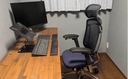 オカムラコンテッサセコンダ　書斎　様子